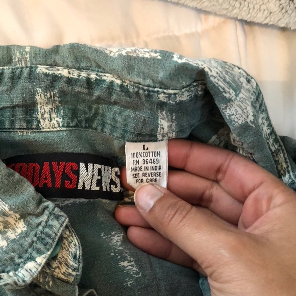 Long sleeve button down pattern - Picture 3 of 3